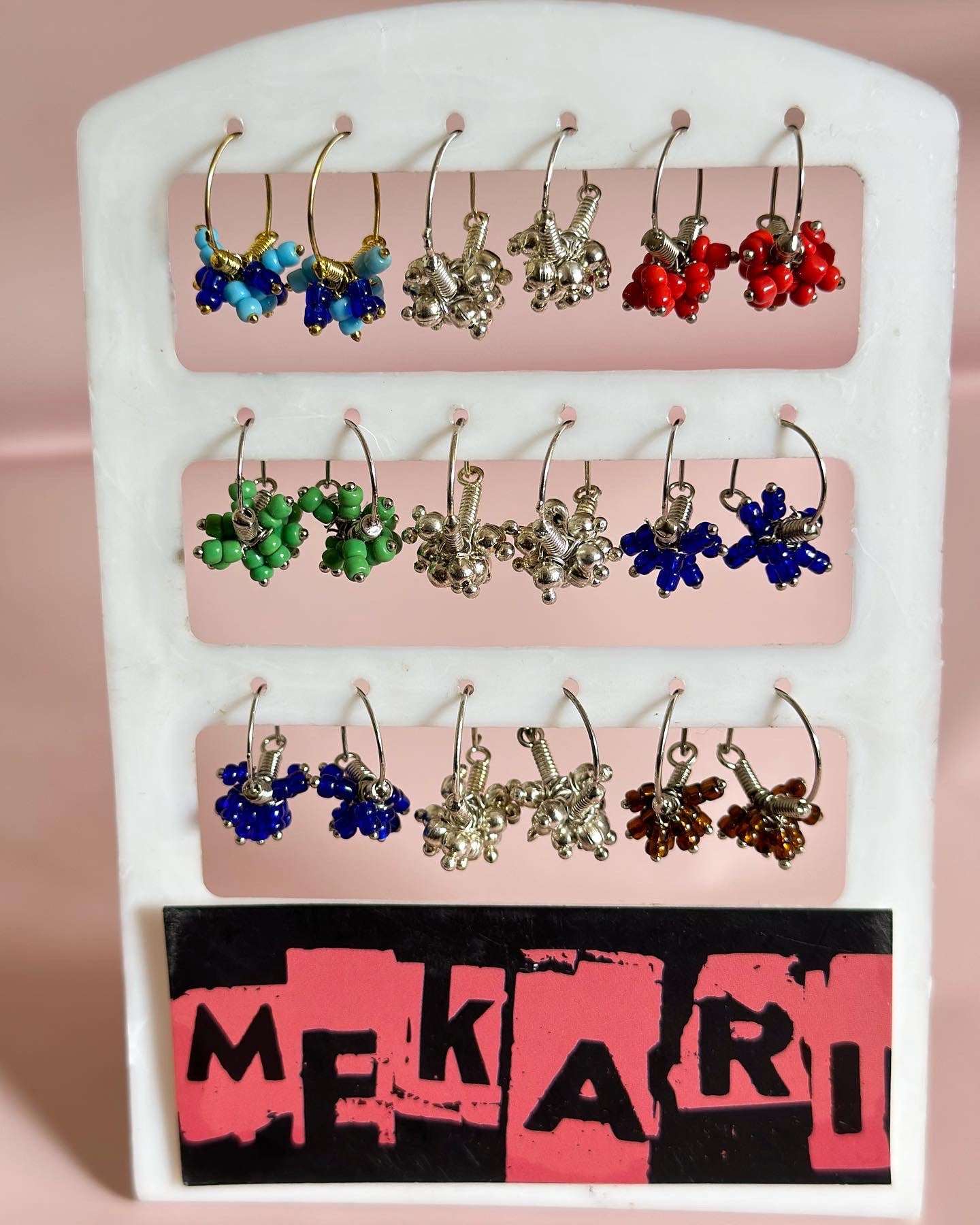 Pack of Three Pair Hoops