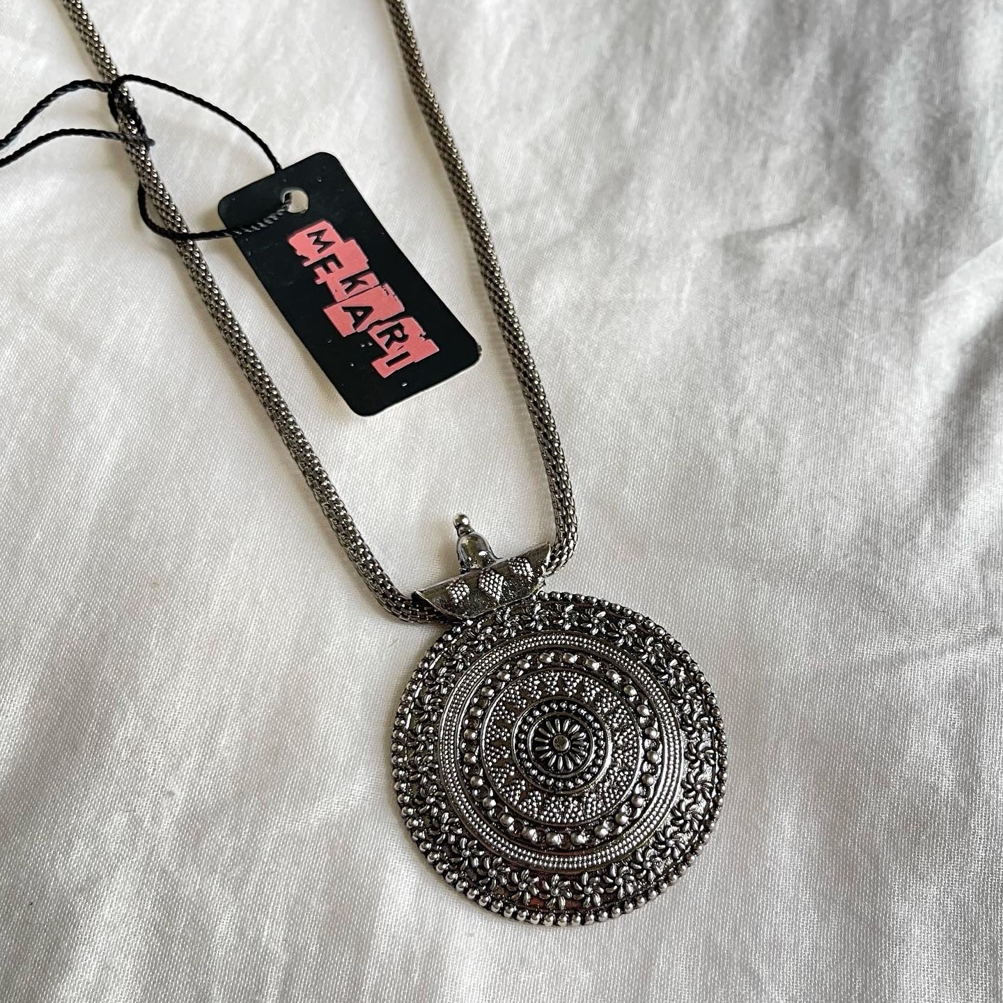 Trendy Silver Pendant