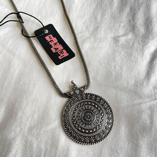 Trendy Silver Pendant