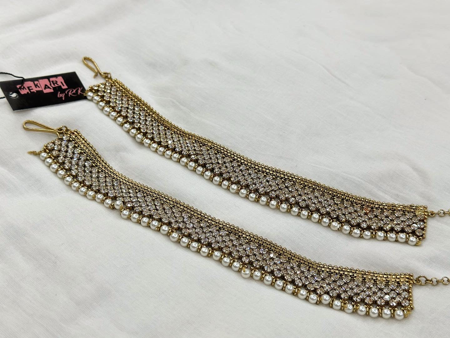 Broad Zircon Anklet
