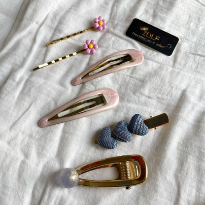 Cute Hair Barrette Set