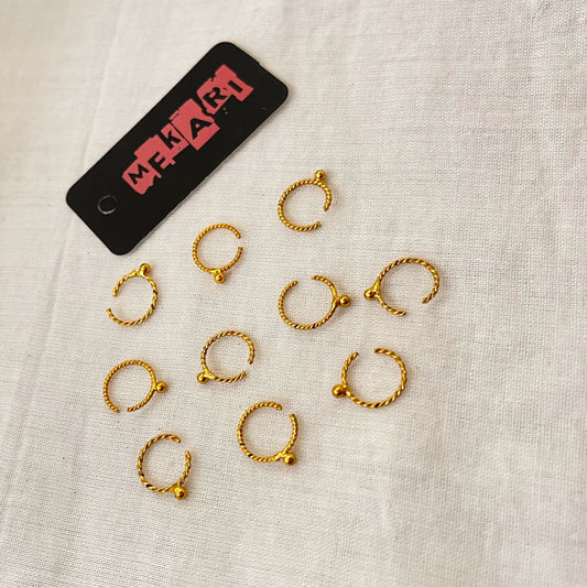 SINGLE BALL NOSERING