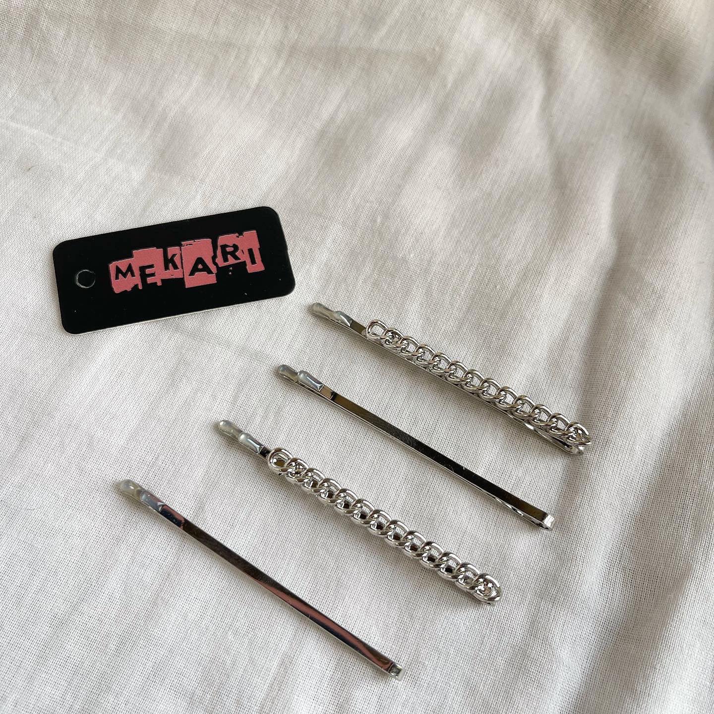 Linked Hair Barrettes