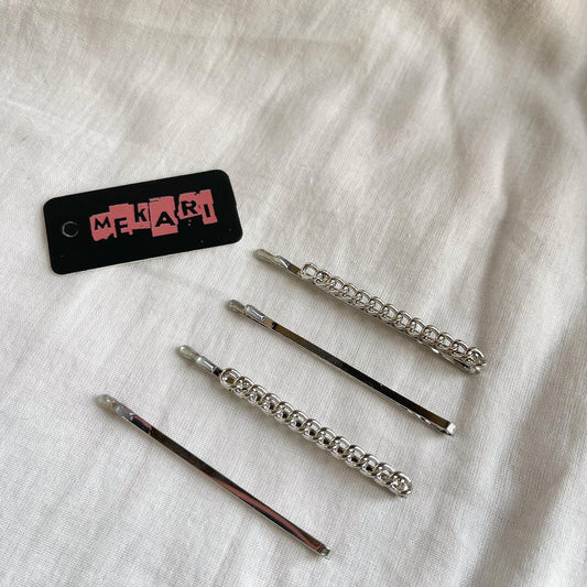 Linked Hair Barrettes