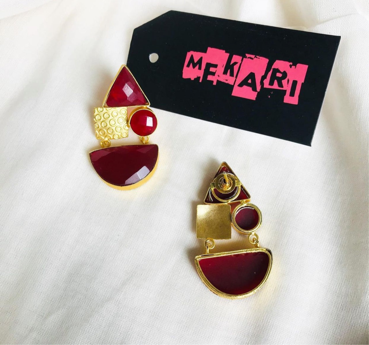 GOLD PLATED POSH EARRINGS