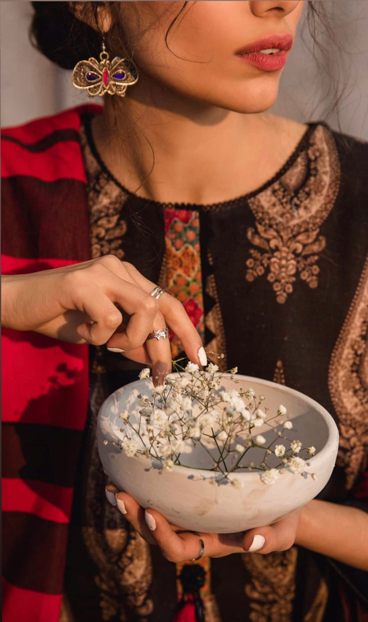 Afghani Butterfly Earrings
