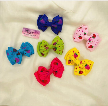 RIBBON BOW CLIPS
