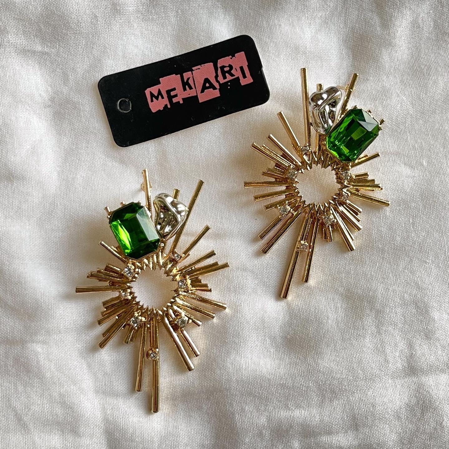 Nightfall Earrings (Emerald)