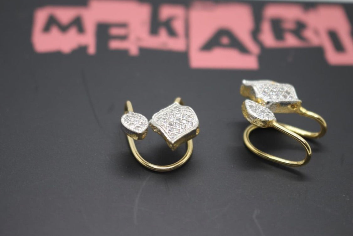Zirconia Earcuffs