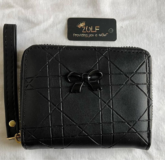 Black Bow Wallet