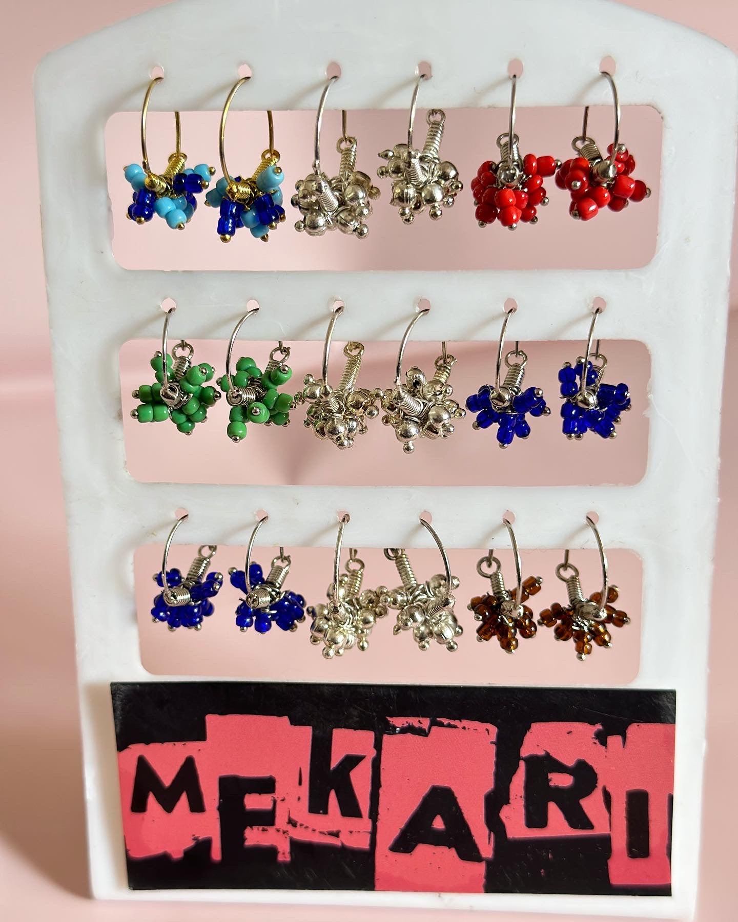 Pack of Three Pair Hoops