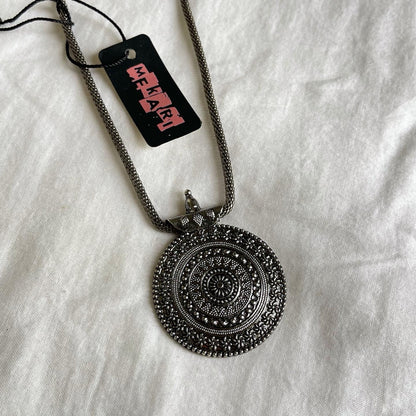 Trendy Silver Pendant