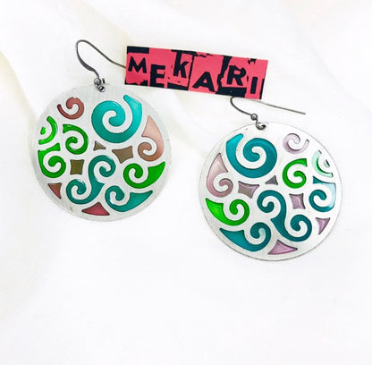 Colourful Round Hoops