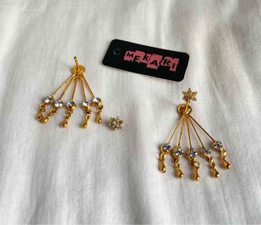 Flower Drop Earrings