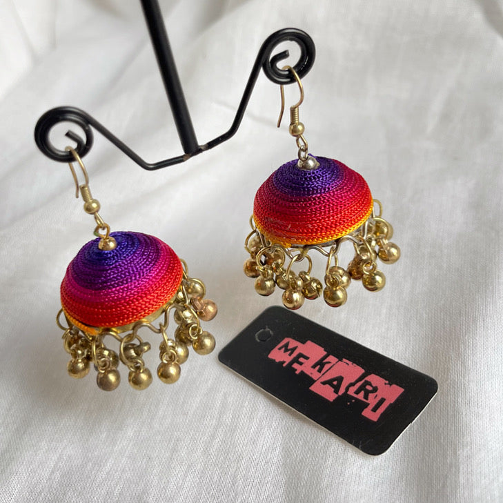 GHUNGRU THREAD JHUMKI