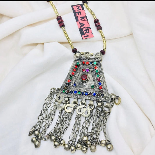 Vibrant Afghani Necklace