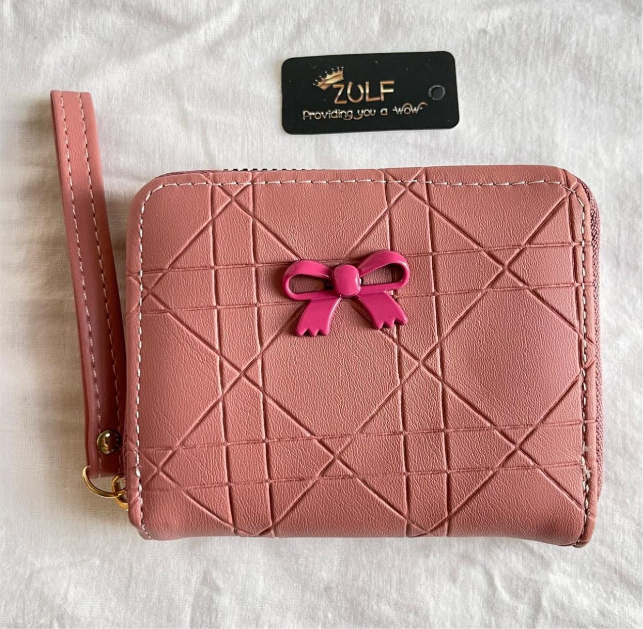 Pink Bow Wallet