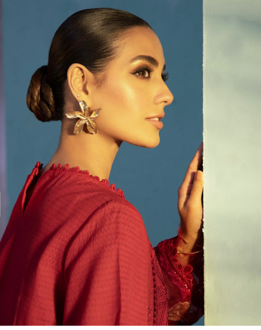 Chunky Flower Earring