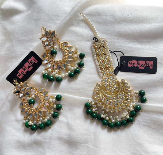 GREEN TEEKA SET