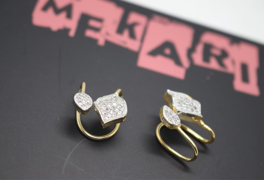 Zirconia Earcuffs
