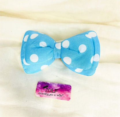 POLKA DOT BOW CLIPS