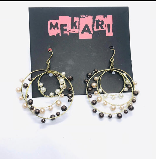 PEARL LAYER HOOPS