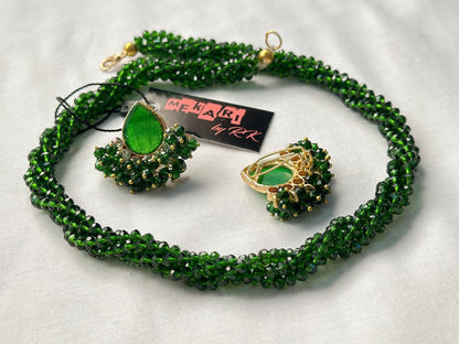 Green Mala Set