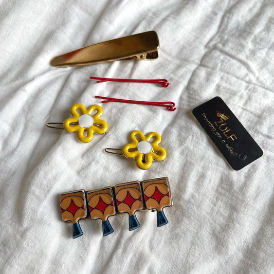 Cute Hair Barrette set