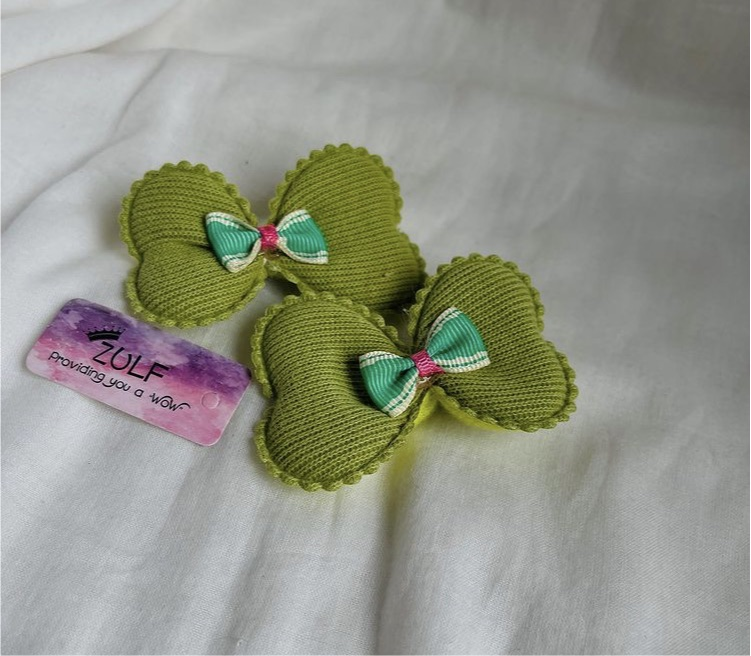 DOUBLE HEART HAIR PINS