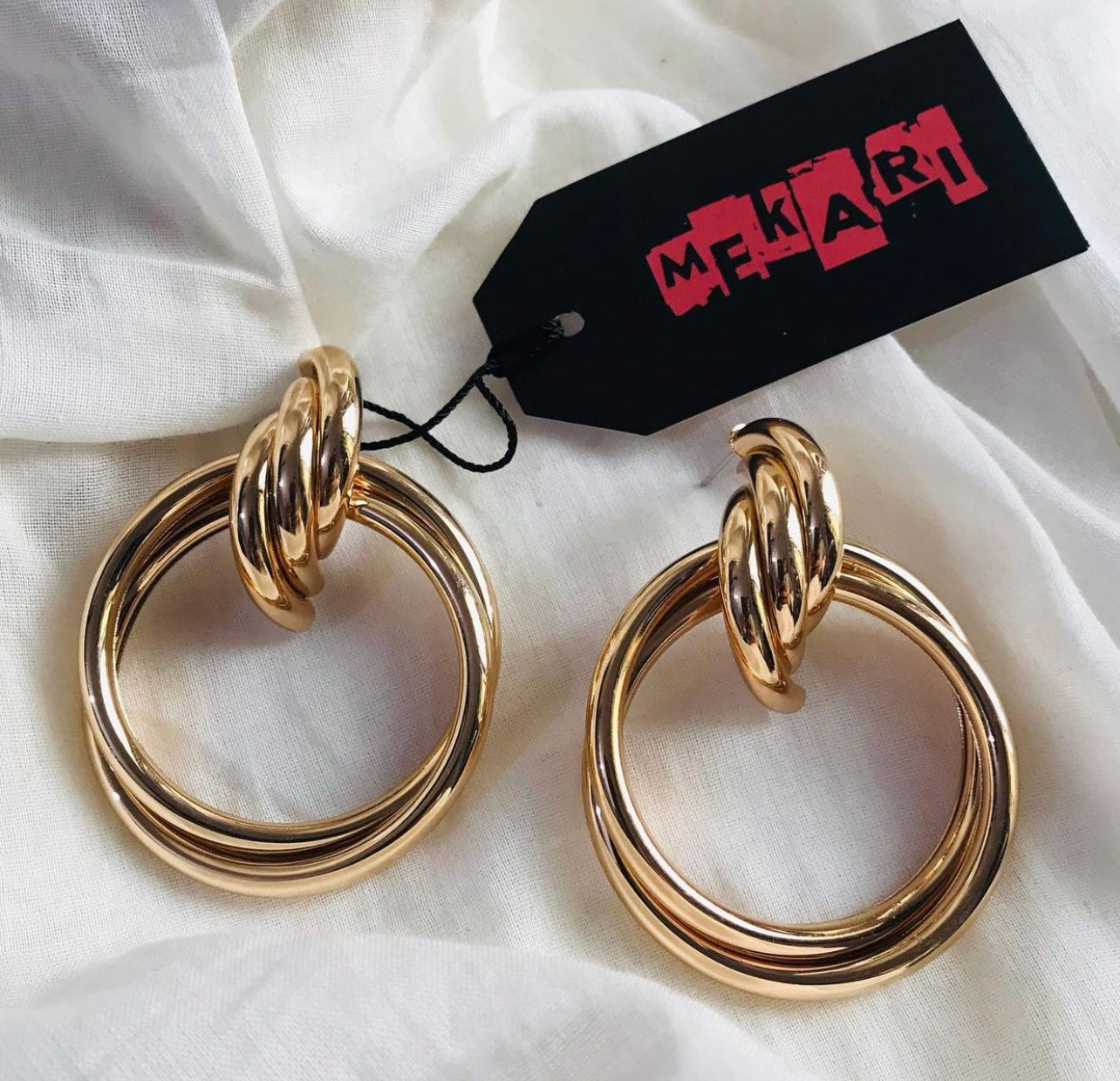 TRIPLE LAYER EARRINGS