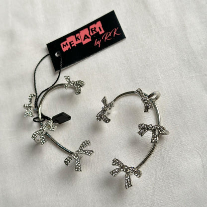 Zircon Bow Earcuff