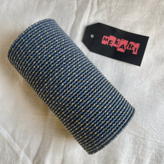 Grey Metallic Bangles