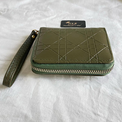 Olive Bow Wallet