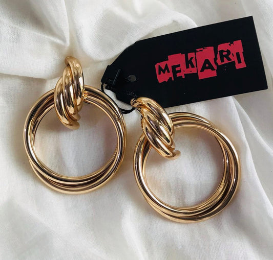 TRIPLE LAYER EARRINGS