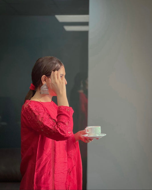 Triangle  and Coin Earrings